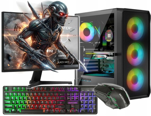 ZESTAW B550 RYZEN 7 5700X LCD 27 144Hz WIN11 WIFI