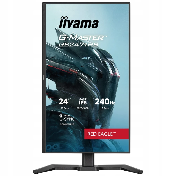 Monitor gamingowy IIYAMA GB2471HS-B1 24" FullHD 240Hz 0,3ms PIVOT