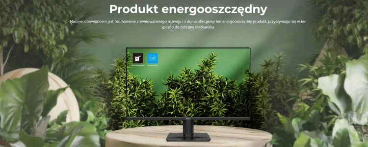 Monitor MSI PRO MP275Q - banner informacyjny