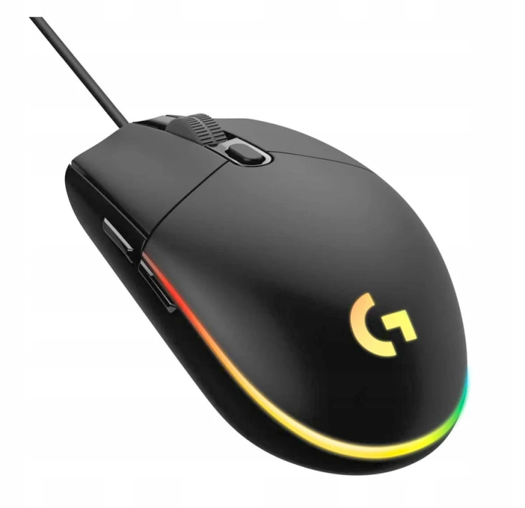 Mysz LOGITECH G102 LIGHTSYNC RGB 8000 dpi Czarna