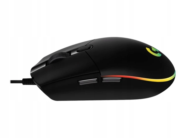 Mysz LOGITECH G102 LIGHTSYNC RGB 8000 dpi Czarna