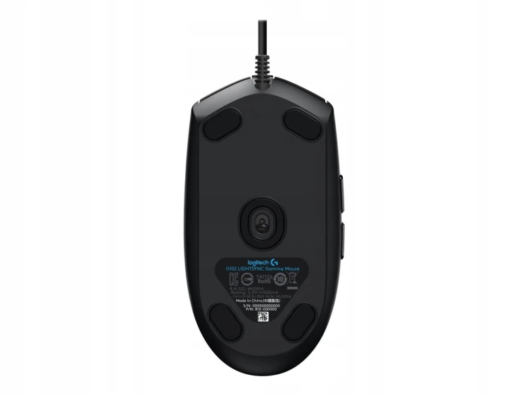 Mysz LOGITECH G102 LIGHTSYNC RGB 8000 dpi Czarna