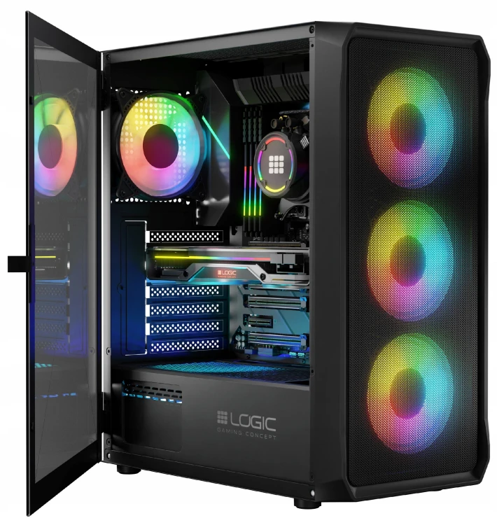 KOMPUTER GAMINGOWY PORTOS RYZEN 7 7800X3D 32GB RX9070 WIFI