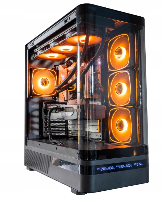 KOMPUTER GAMINGOWY AQ200B ULTRA 7 270K RTX5070 WIFI WODA EFEKT WOW!