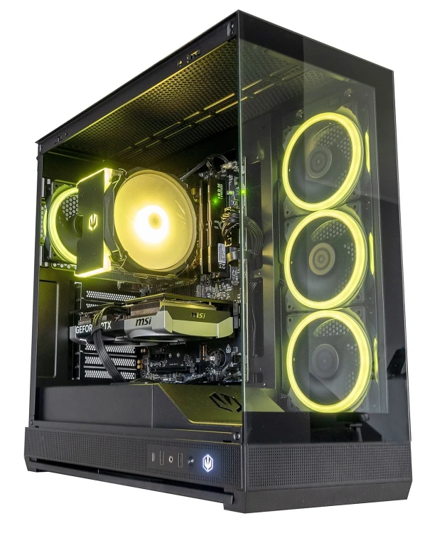 Komputer FISHTANK GAMING RYZEN 5 7500F z grafiką RTX5060Ti