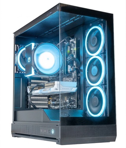 KOMPUTER FISHTANK GAMING RYZEN 5 7500F Z GRAFIKĄ  RX9060XT 16GB