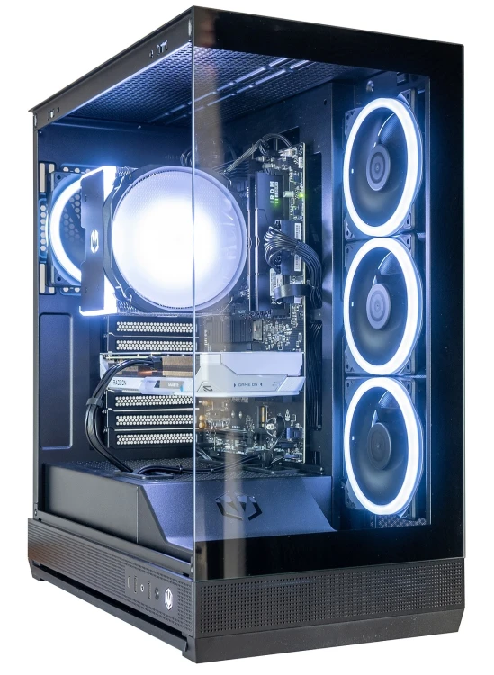 KOMPUTER FISHTANK GAMING RYZEN 5 7500F Z GRAFIKĄ  RX9060XT 16GB