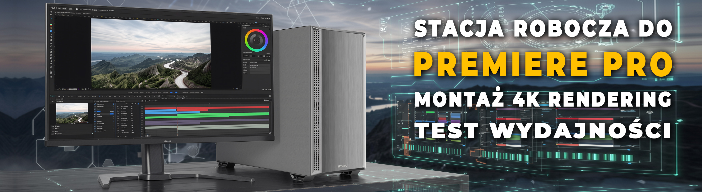 Premier PRO test wydajności renderowania