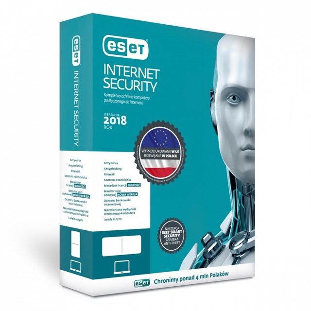 Internet Security PL BOX 2Y kon   EIS-K-2Y-1D