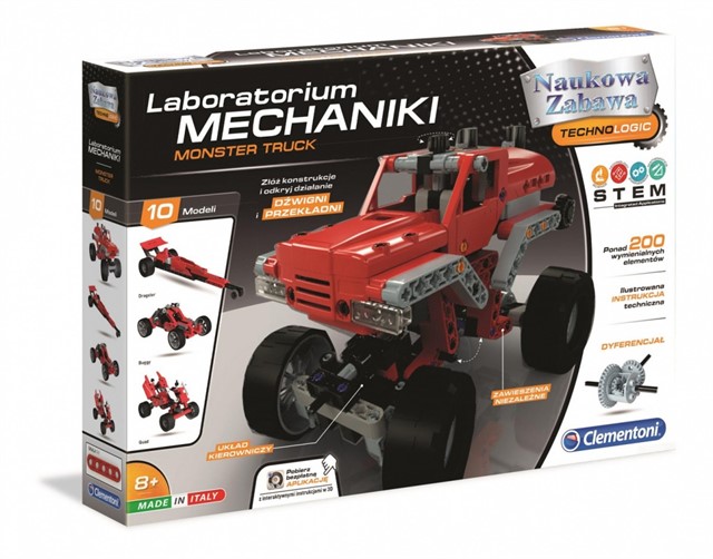 Zestaw konstrukcyjny Laboratorium Mechaniki Monster Truck