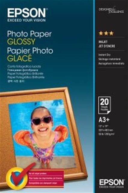 Papier Photo Glossy  A3+ 20 arkuszy 200g/mkw