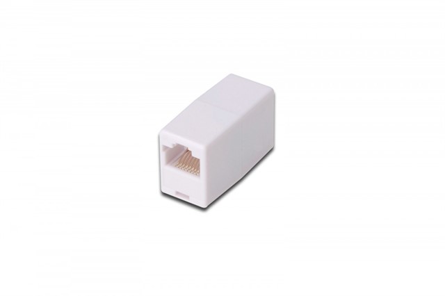 Adapter 2 x gniazdo RJ45 Ż/Ż kat.5e