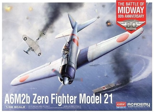 Model plastikowy Samolot A6M2B Zero Fighter 21 1/48