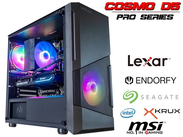 COSMO D5 i5-14400f /SSD1TB m2 /32GB /RTX4060Ti /WIFI