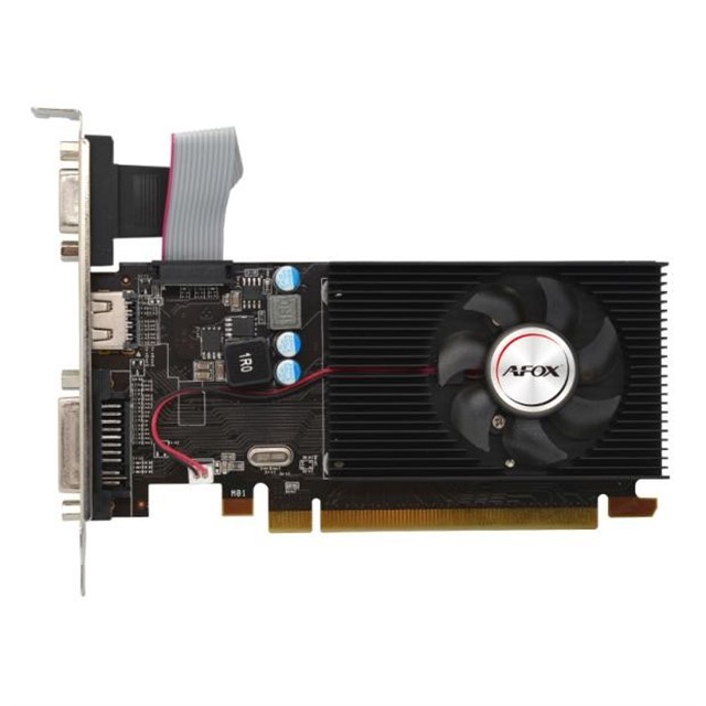 Karta graficzna - Radeon HD 6450 1GB DDR3 64Bit DVI HDMI VGA LP Fan 