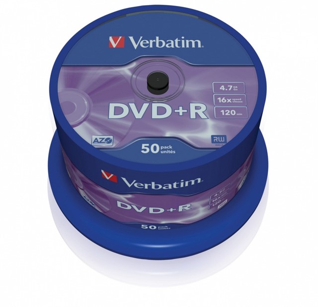 DVD+R 16x 4.7GB 50P CB  43550