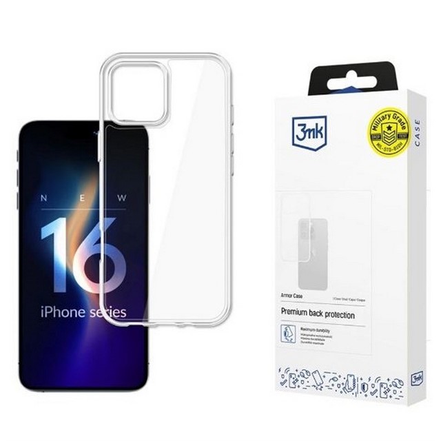 Etui Armor Case iPhone 16 Pro Max clear 