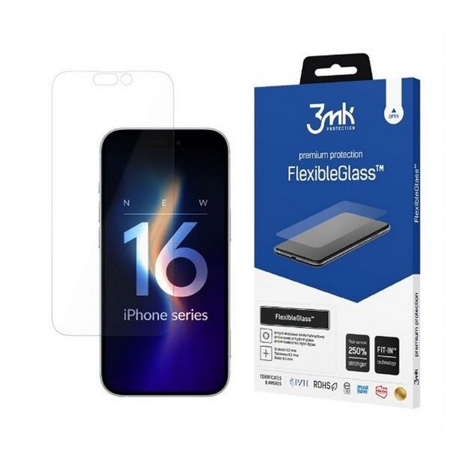 Szkło hybrydowe FlexibleGlass iPhone 16 