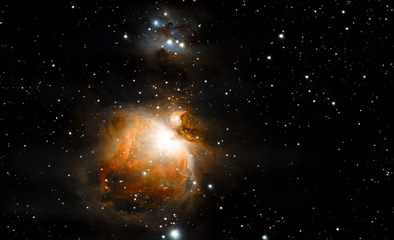 Mgławica M42 w obiektywie Dwarf 3