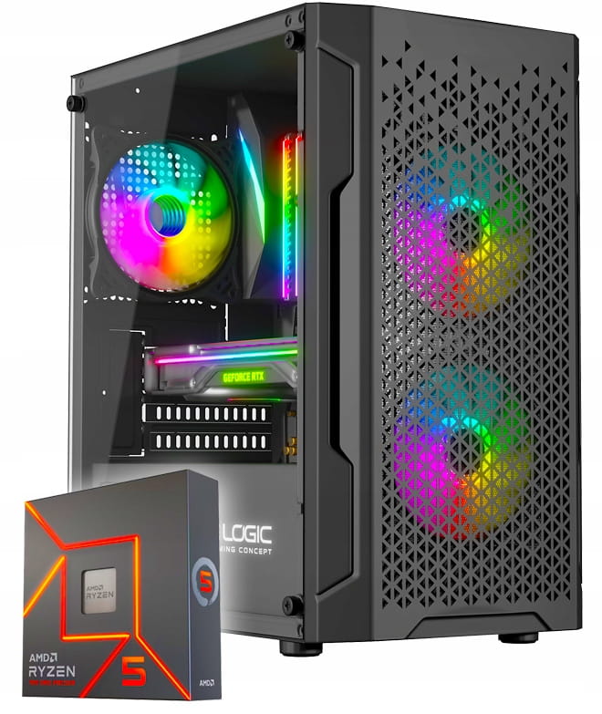 KOMPUTER GAMINGOWY ARAMIS RYZEN 5 7500F z grafiką RTX5060