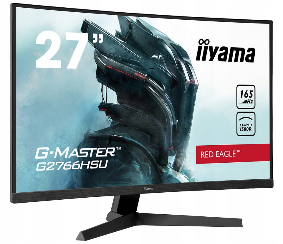 Monitor IIYAMA 27-cali G2766HSU-B1 FullHD, VA, 165Hz, CURVED