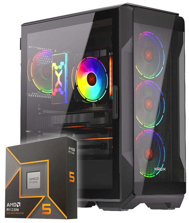 KOMPUTER GAMINGOWY HEKO RYZEN 5 9600XT RX9070XT