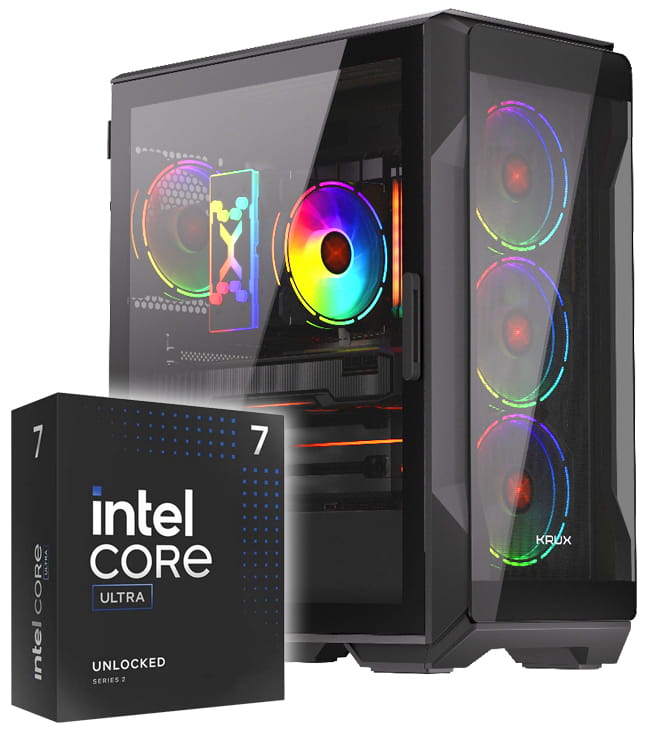 KOMPUTER HEKO Z PROCESOREM INTEL INTEL ULTRA 7 265KF I GRAFIKĄ RTX5070Ti
