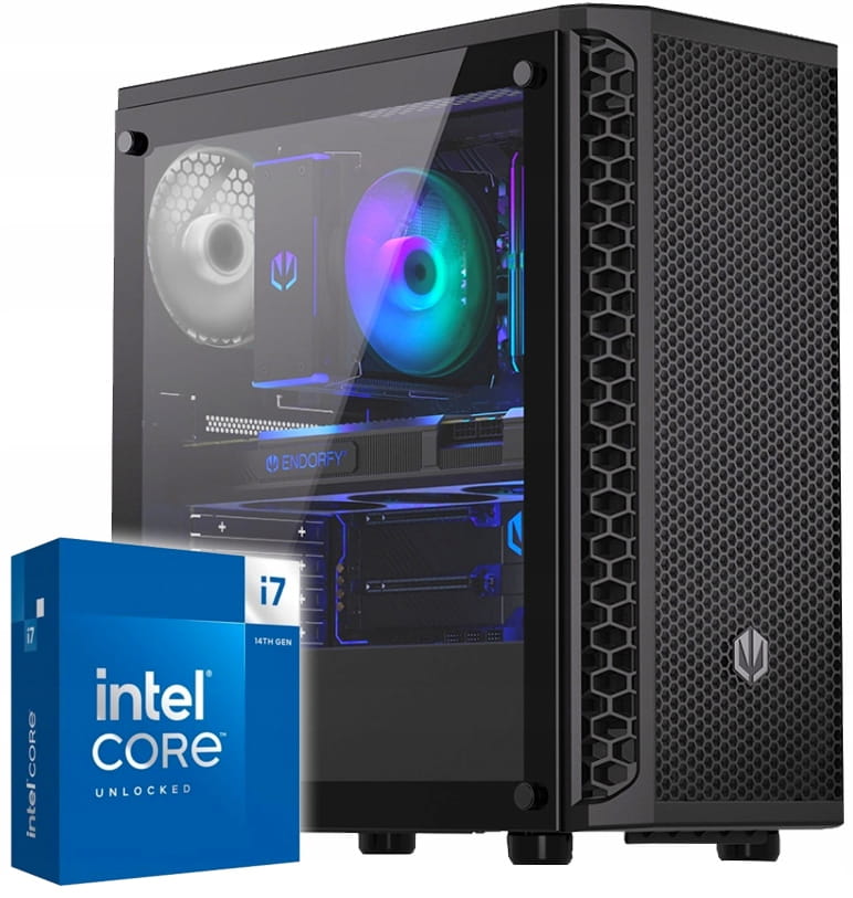 KOMPUTER GAMINGOWY CORE D5 PBM i7-14700kf  RTX5060Ti WIFI