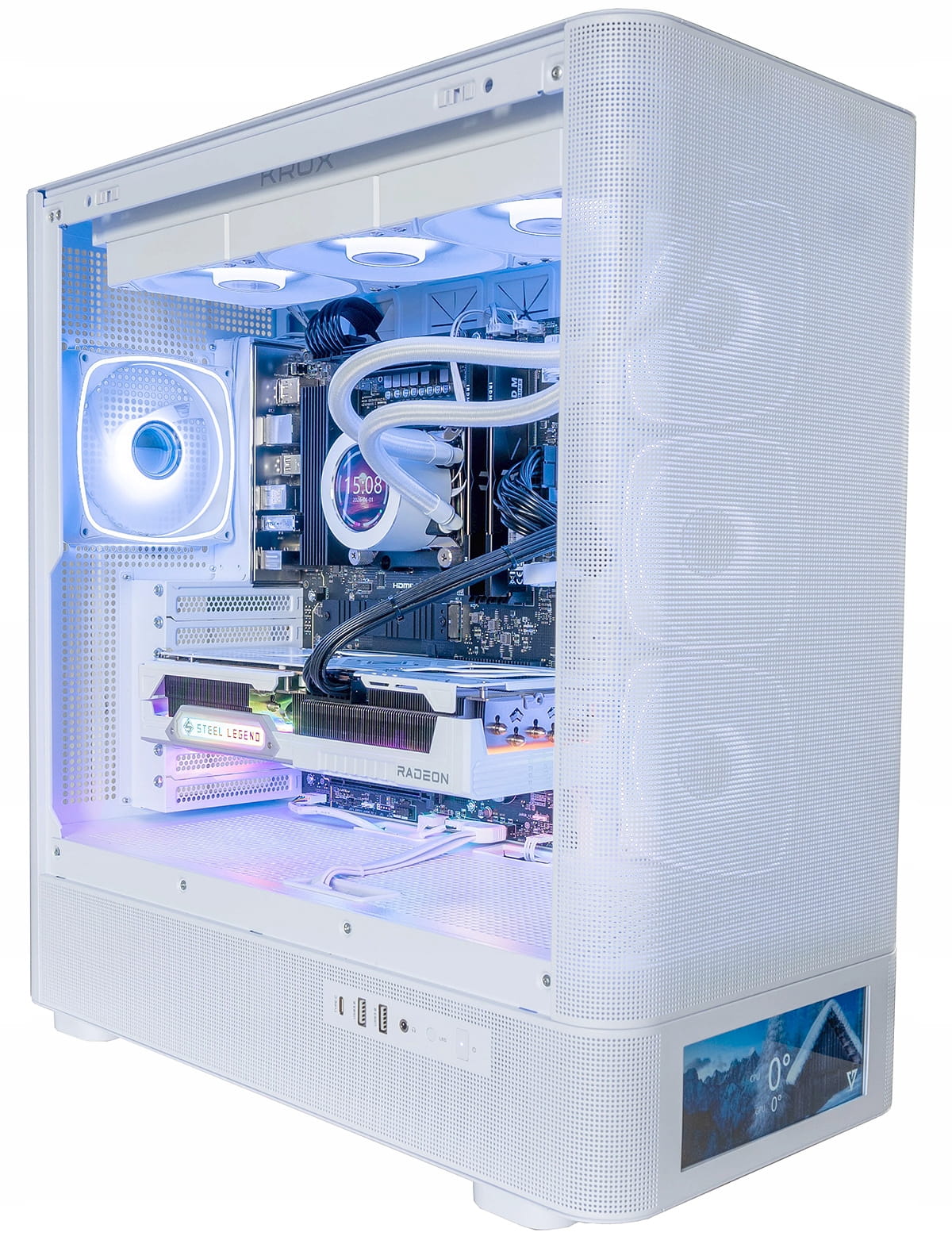 KOMPUTER GAMINGOWY AQ500W RYZEN 7 9800X3D SSD1TB 32GB RX9070XT