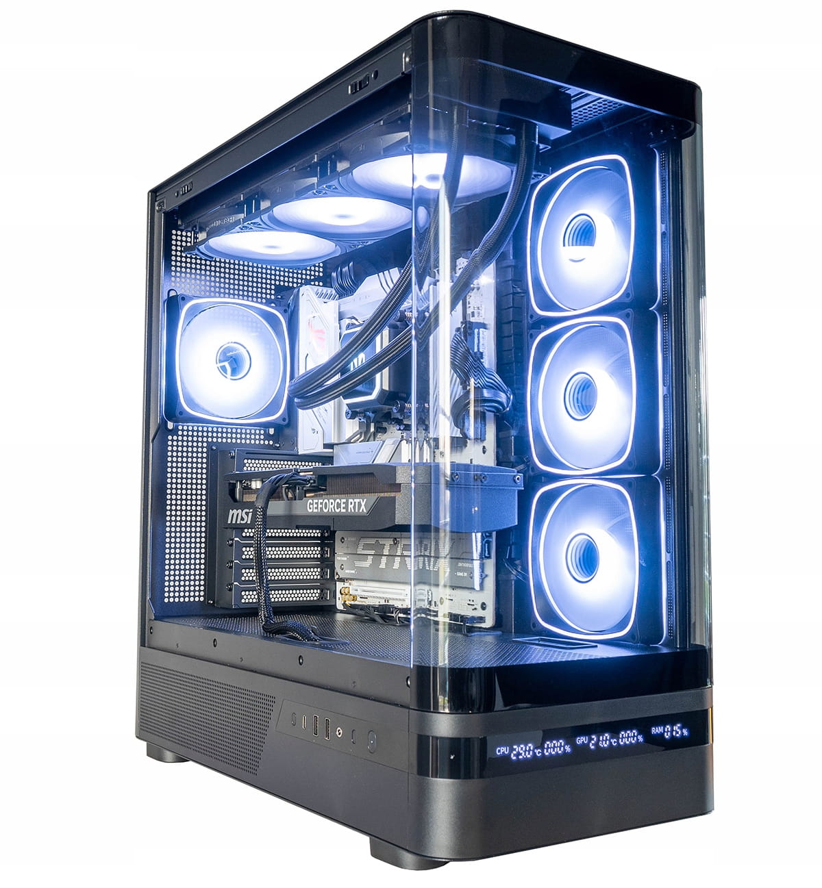 KOMPUTER GAMINGOWY AQ200B ULTRA 9 285K  RTX5070Ti WIFI WODA