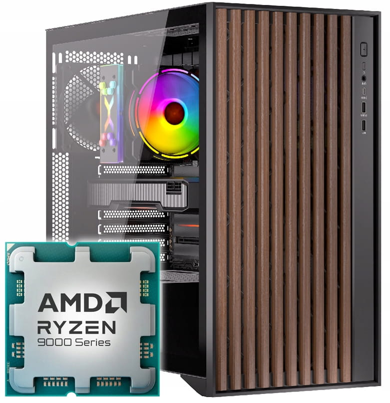 KOMPUTER GAMINGOWY PALUM RYZEN 5 9500F RTX5070 WIFI WIN11