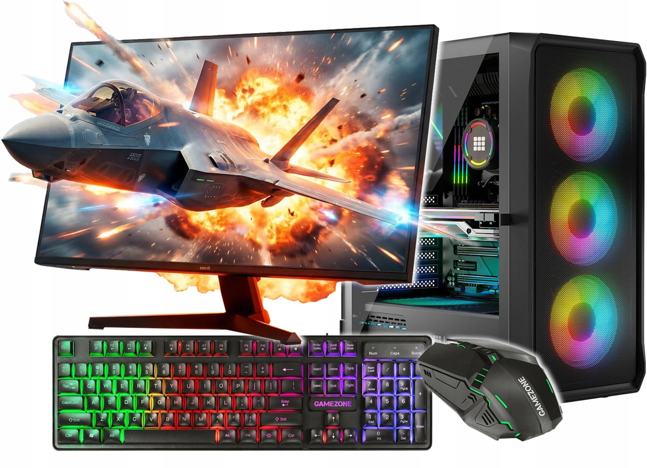ZESTAW B550 RYZEN 7 5700X LCD 27 144Hz WIN11 WIFI
