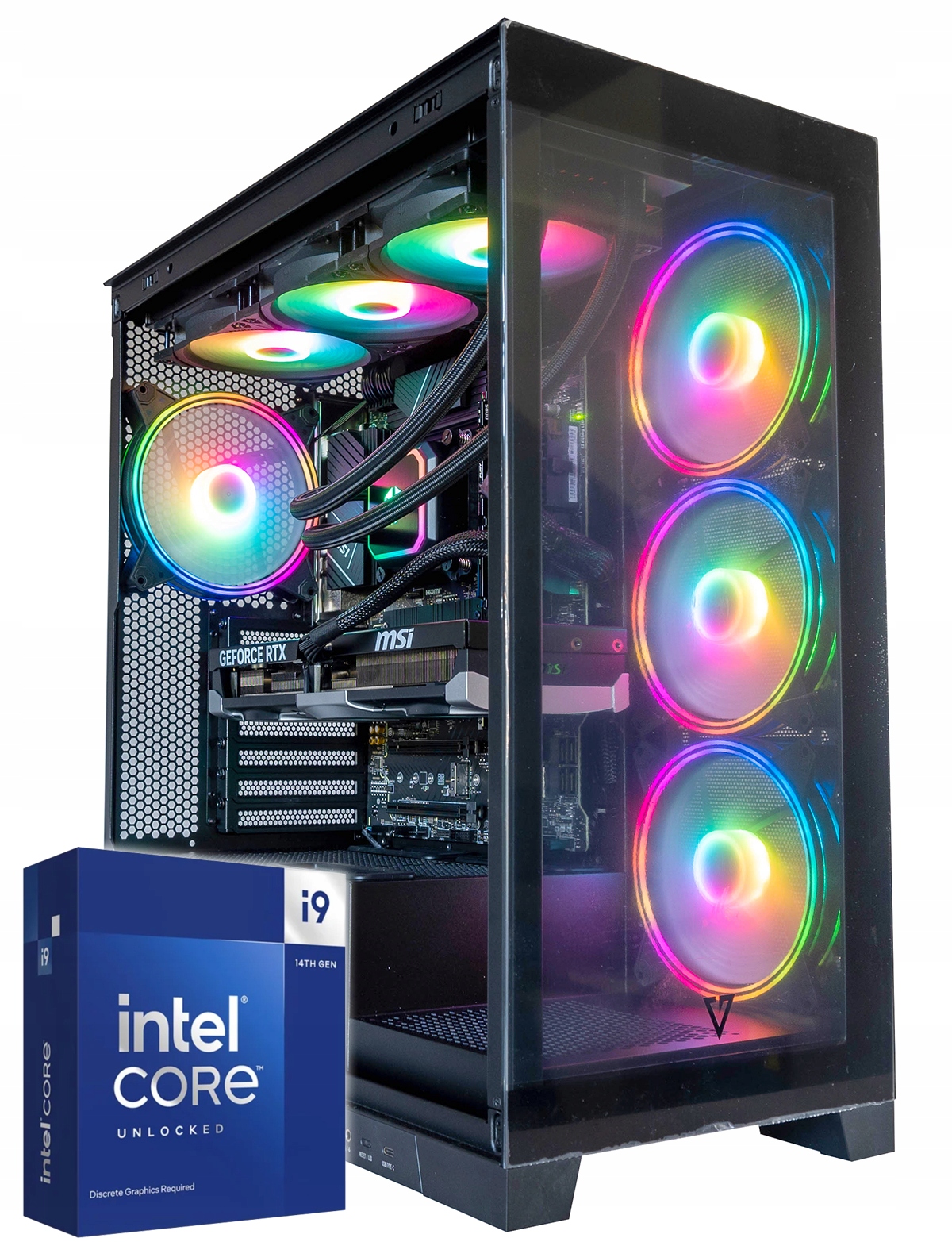 SPACE PRO i9-14900kf SSD2TB+SSD4TB 128GB RTX5080 WIFI WIN11 WODA